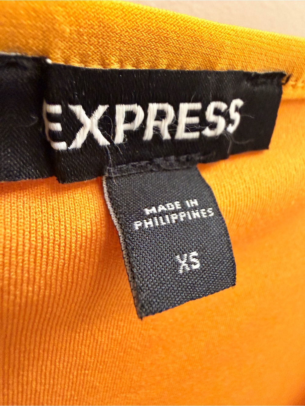 Express Mustard Yellow Ruched Side Tank Dress Size XS - Picture 2 of 7